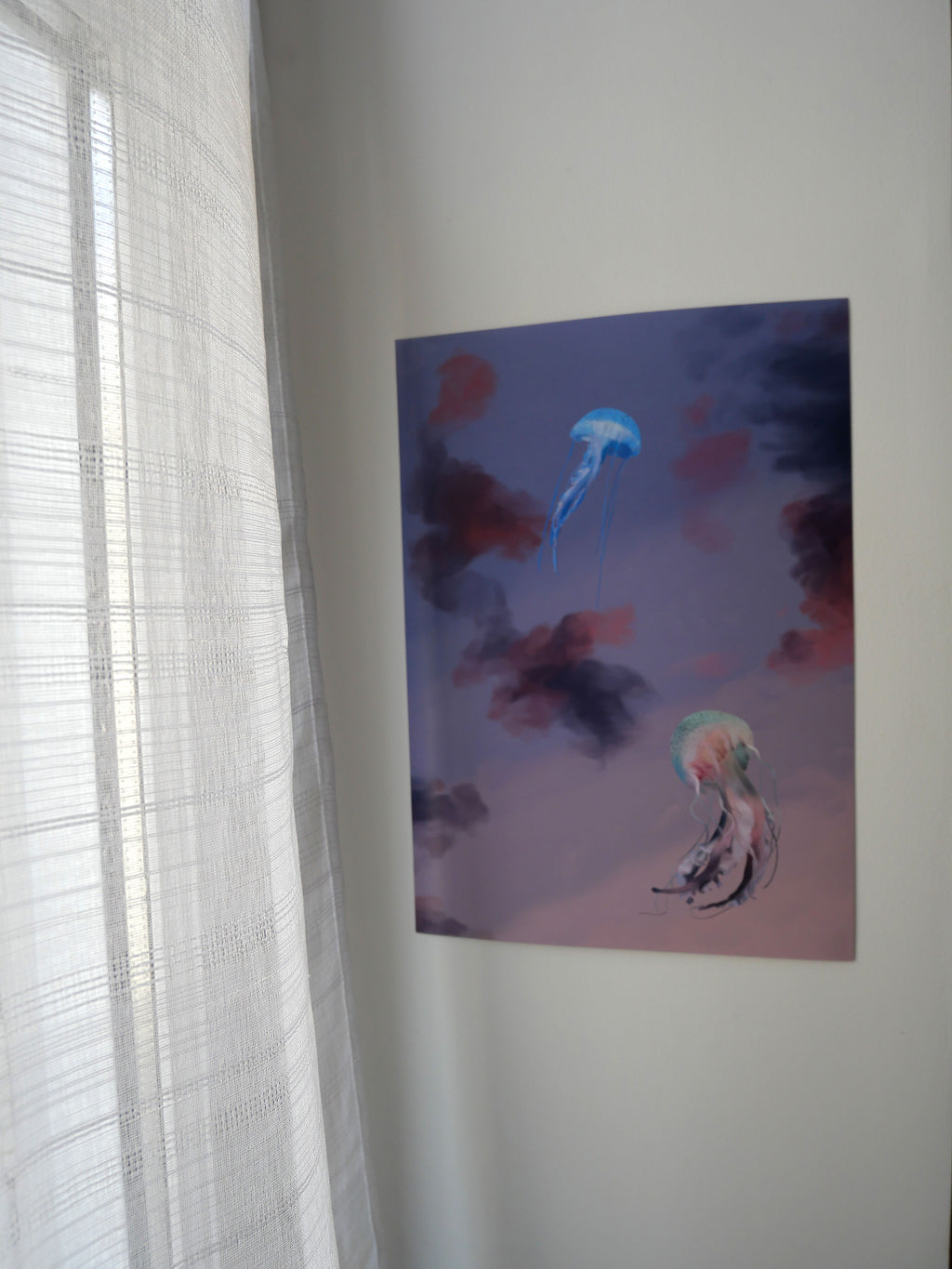 Affiche Jellyfish Fly Away