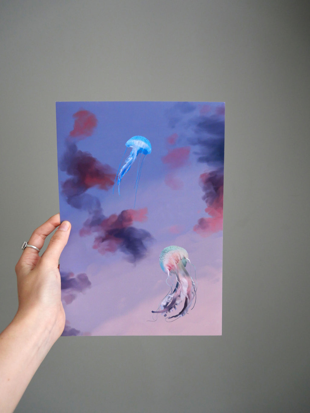 Affiche Jellyfish Fly Away
