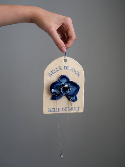 Plaque-présentoir "Belle de jour, Belle de nuit"