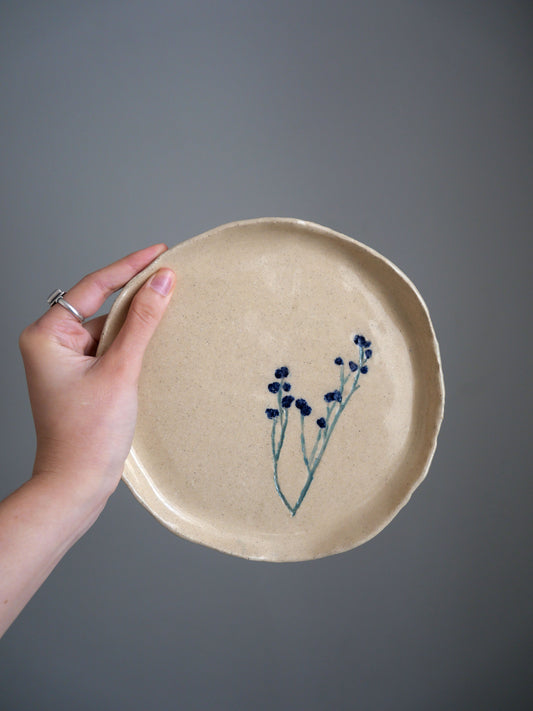 Assiette Herbier