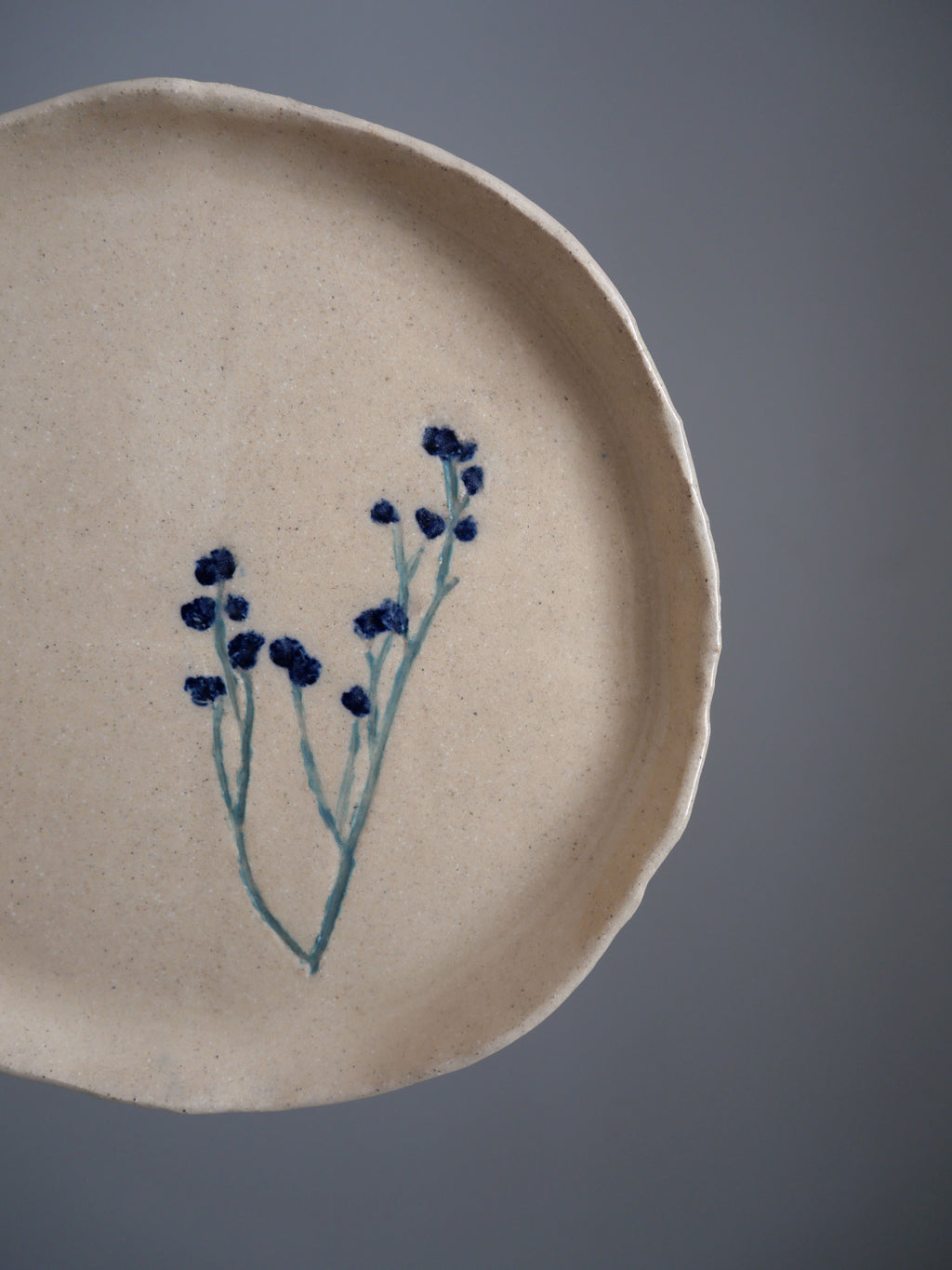 Assiette Herbier