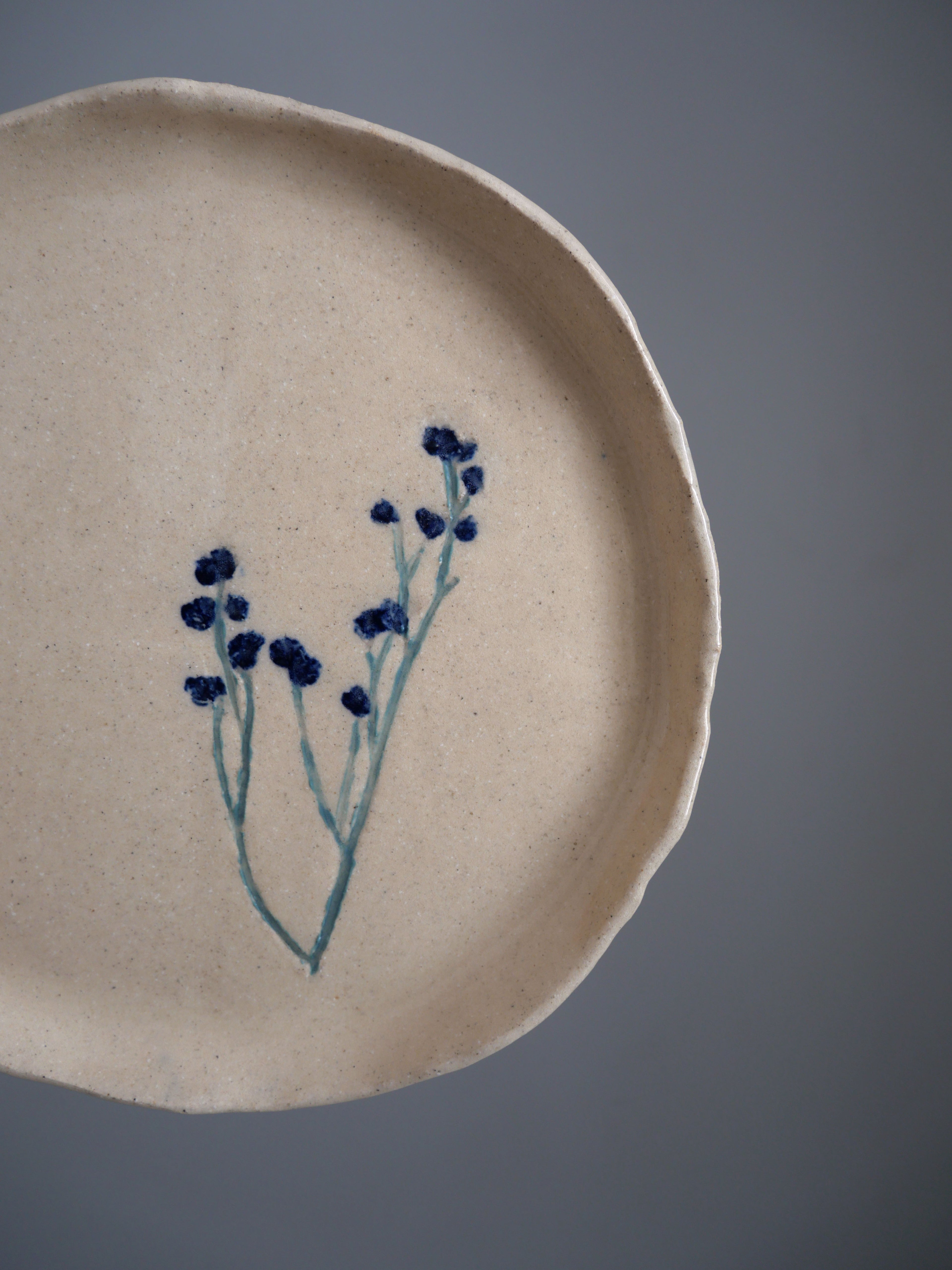 Assiette Herbier