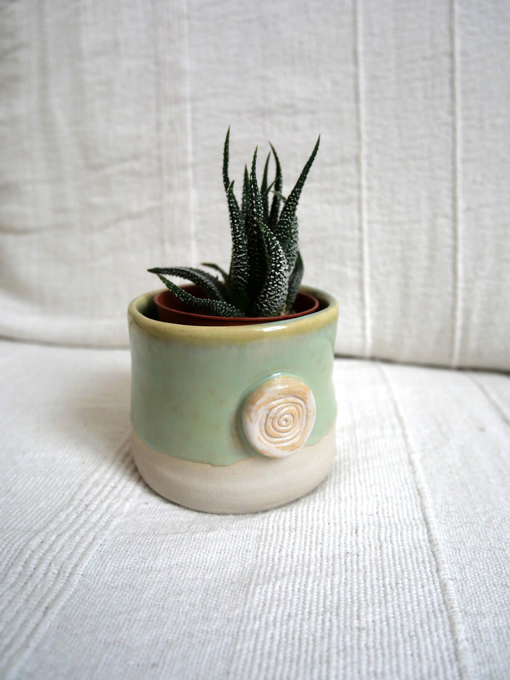 Petite tasse vert thé
