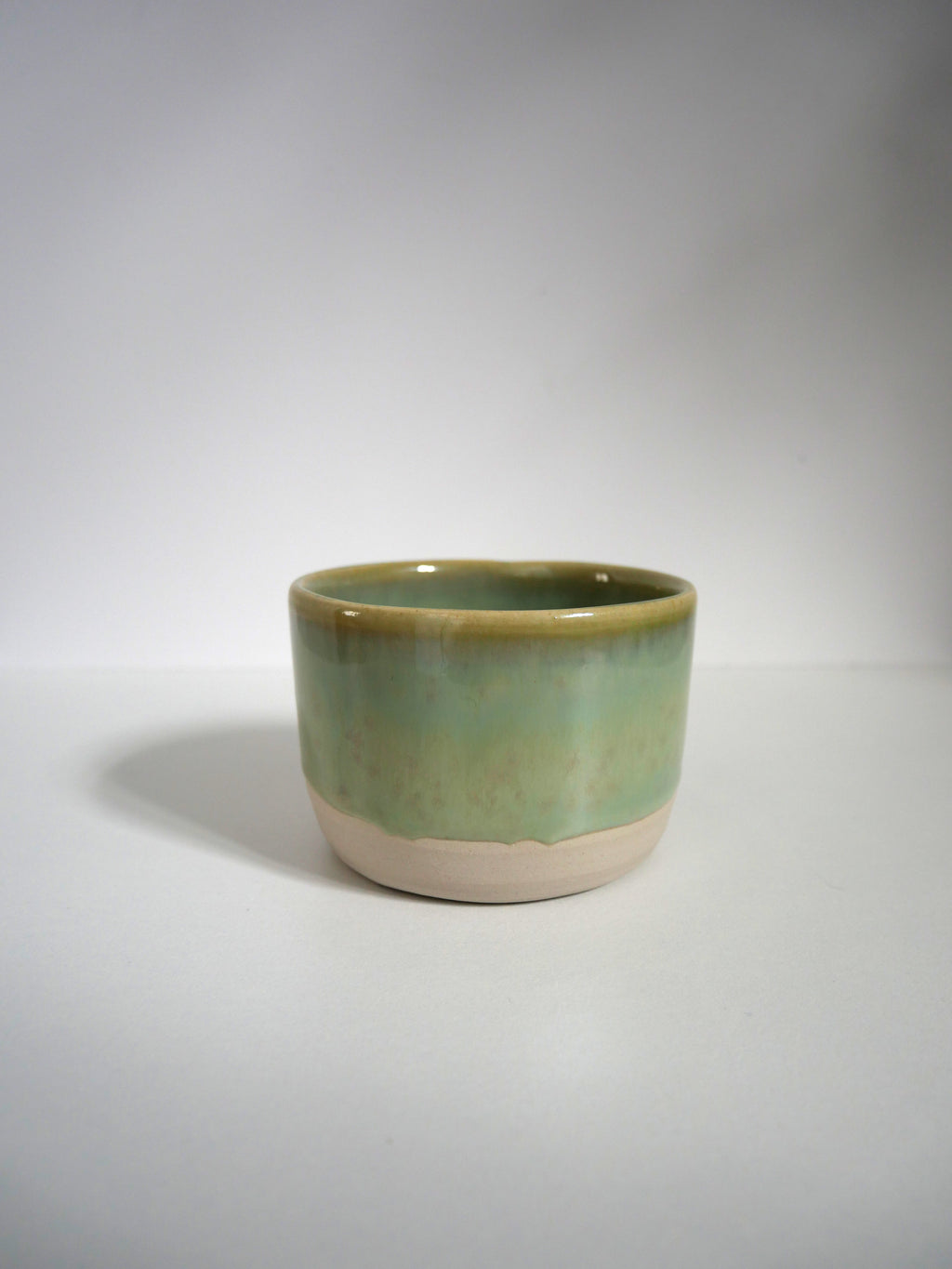Tasse médaillon vert thé n°2