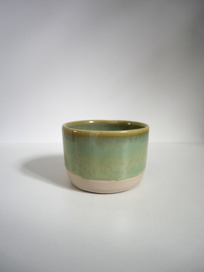 Tasse médaillon vert thé n°2