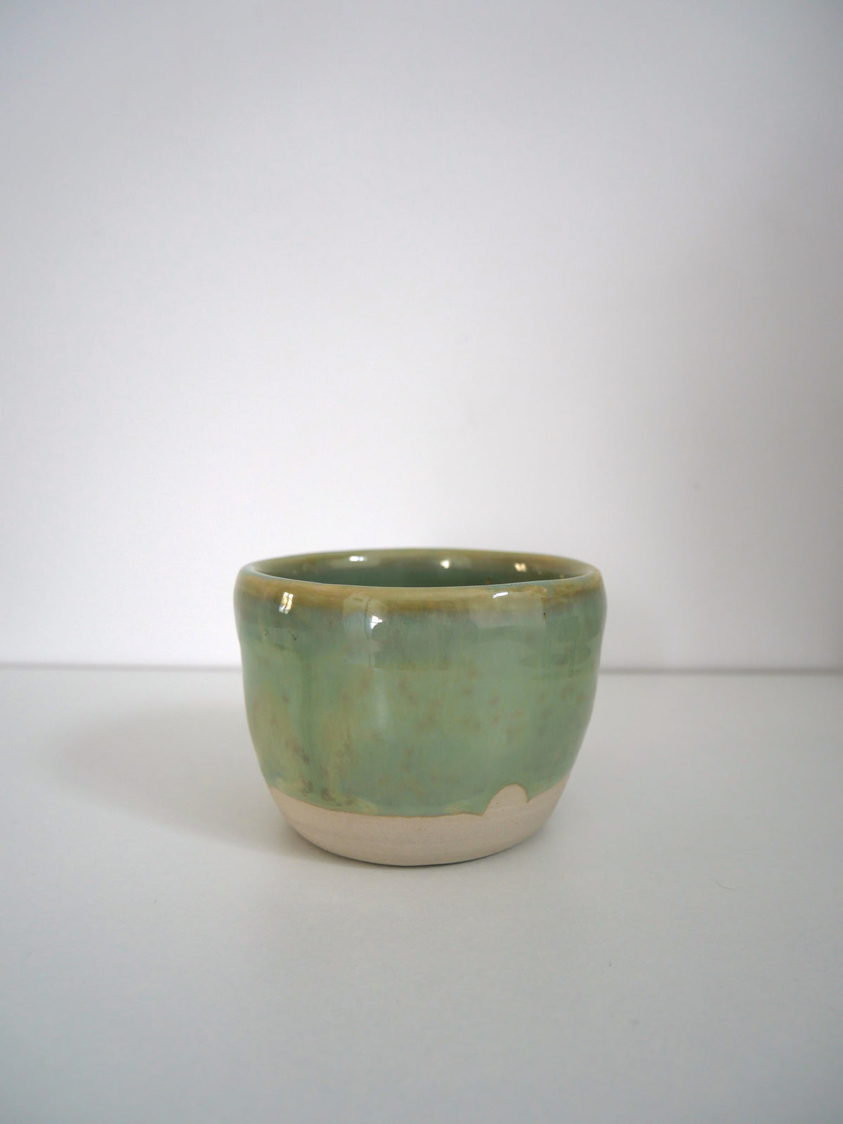 Tasse médaillon vert thé n°3